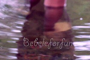 that stupid slut is walking ready to get fucked