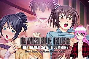 Invisible cock adventures in hentai preview.