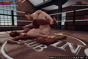 Ethan vs Dela III: Naked 3D Fighter Anal Showdown