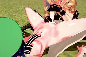 Genshin Impact Yaoi - Aether Sucks Venti's Dick And Gets Fucked - Japanese Asian Manga Anime Game Porn