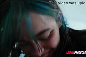 brunette teen offers her ass in pov session with aqua lp productions