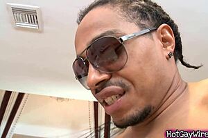 he can't get enough of those big black cocks.