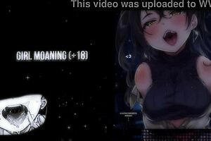 Damn! Hot Girl Moaning Loud During Solo Handjob!