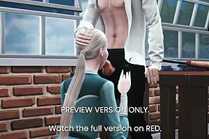 in the triwizard tournament, students explore forbidden pleasures in this 3d hentai preview