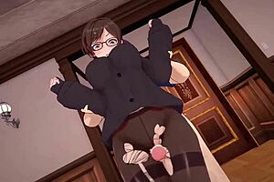 Pareja follando 3d animaci�n in big tits bent over doggystyle cum big cock big ass monster cock tits teen 18+.