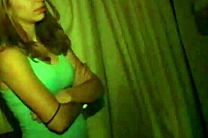 This coed whore sucks cock and gets banged at uni party