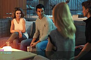 complete gameplay lust part 27 featuring milf in bikini kissing