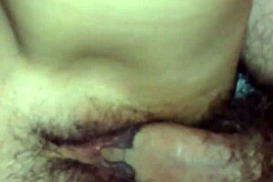 wife's pussy squirts hard during intense play