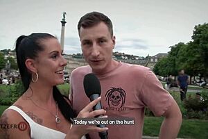 Hitzefrei Hot Brunette Picked Up For A One Night Stand