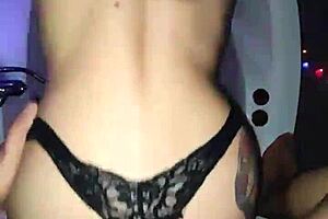 hot sex in the bathroom, big tits and blowjob action.