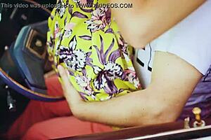 Alex Angel in the city of love, getting a sensual massage and dancing? Watch her striptease!