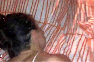 Clothed Blonde French Slut Fucked Doggystyle