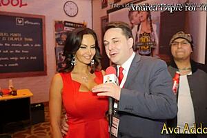 Ava Addams Interacts with Her Chest for Andrea Diprè