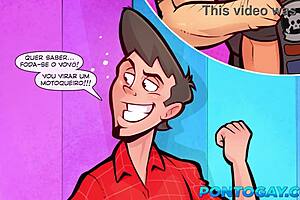 novinho puto mamou e levou duas rolas no cu 😈