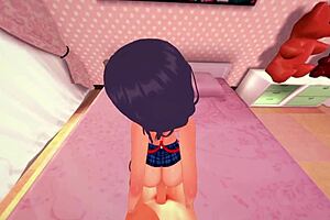 miku nakano keeps begging me to fuck her in pov