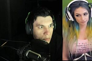 Joycgee and Trainwrecks perform in live webcam show