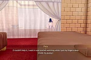 Bronya watches as seele and pela get naughty in the lewd diary