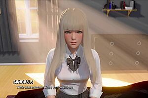 ripples 2 unfolds with 3d cartoon teen getting clothes ripped in wild game