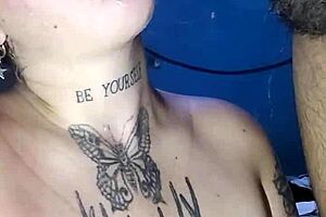 Blonde Anime Girl SUCKS COCK Then BENDS OVER For ASS FUCK