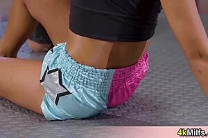 Beautiful Latina Milf Wife Learns Wrestling With a Spicy Twist