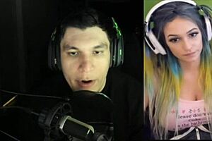 Joycgee and Trainwrecks perform in live webcam show