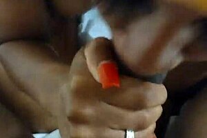 slim thick woman gagging on monster big black cock during intense blowjob session