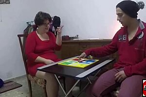 uhh, playing parchis got wild with claudia marie's pussy dive, ya know?