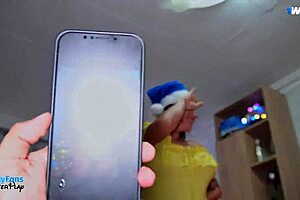 Man, I'm pounding my gorgeous Colombian friend this Christmas.