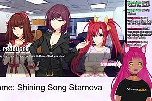 vtuber lewdneko gets lewd in shining song starnova mariya route part 1