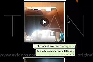 Colombian milf loses bet and pays with anal sex and blowjob