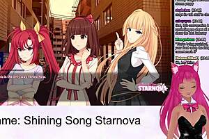 vtuber lewdneko gets lewd in shining song starnova mariya route part 1