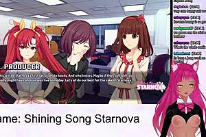 vtuber lewdneko gets lewd in shining song starnova mariya route part 1
