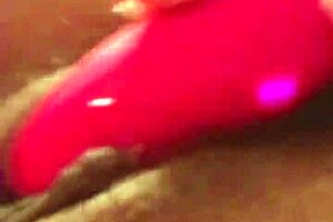 Intense Squirting Action from Latina Pussy with Toys