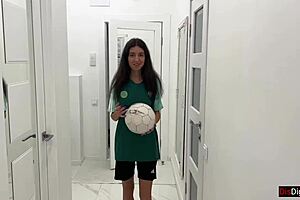 i watched the cute skinny girl in public casting