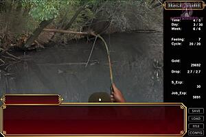 Black Smith Episode 06: Sensual Cat Character Relaxing on the Sofa in Anime Style