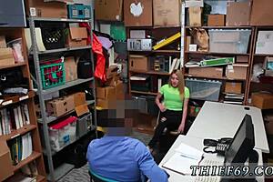 Cop fucks teen stealing