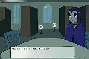 18titans part 15 - raven date in anime game