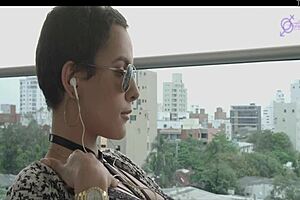 millionaire nympho fucks robot with giant dildo anal