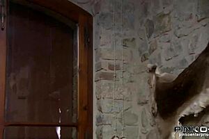 Hot and horny threesome in wild Italian style