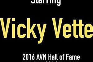 Tanlined Babe Vicky Vette Takes A Horny Shower And Masturbates