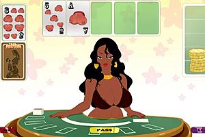 Ebony milf Mrs Laticia gets fucked hard in the ass in Milftoon drama