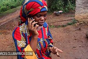 Ebony Brunette Picks Up Stranger for Hardcore Fun.