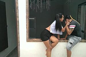 I Invite My Lover To Motel For Lesbian Oral Pleasure