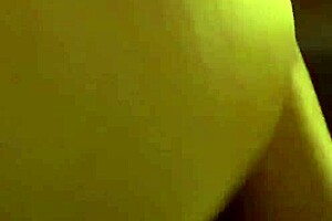 doggystyle wife bent over in intense session