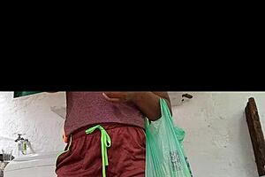 Subrinnha Safada at the Market Takes Married Man to Depot