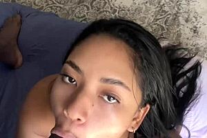 Sucking Best Friend's Huge Cock Boldly