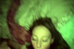 18 year old chariti comes home from prom and begs for old man's cumshot?