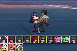 Penis hero hentai game features asian sex scenes.