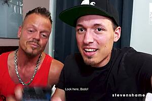 Gothic Milf Sidney Dark Fingers Her Shaved Pussy Before Hot Sex