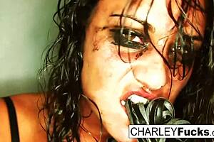 Charley Chase says, 'Whip my ass hard'